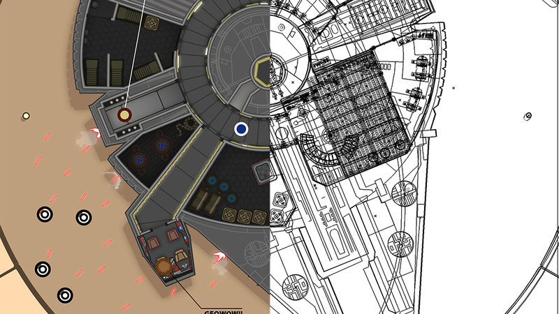 Illustration for article titled Watch Star Wars: A New Hope by Simply Scrolling Through a Website